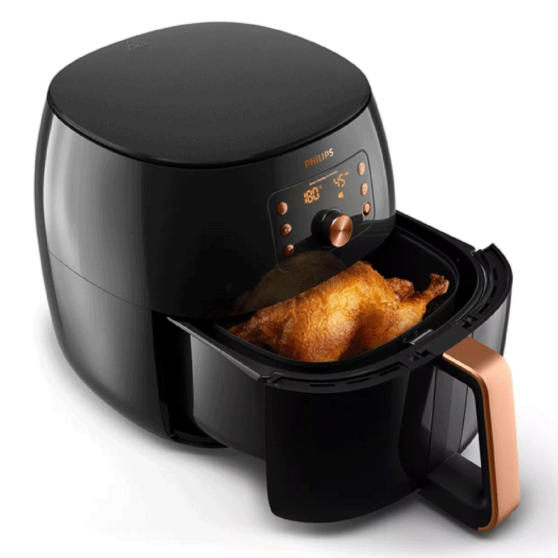 Philips Airfryer HD9863/99 | Premium XXL Smart Airfryer with Fat Removal Technology – Black