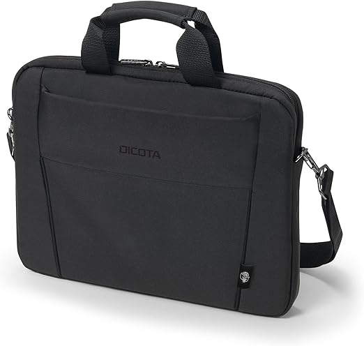 DICOTA Eco Slim Case Base 13–14.1" – Eco-Friendly Laptop Bag, Black (D31304-RPET)
