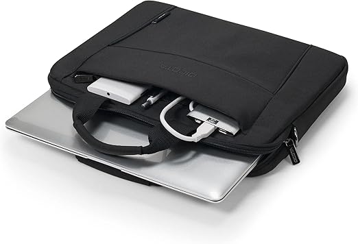 DICOTA Eco Slim Case Base 13–14.1" – Eco-Friendly Laptop Bag, Black (D31304-RPET)