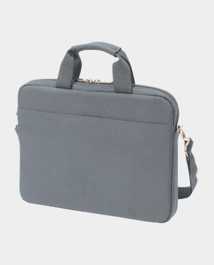 DICOTA Eco Slim Case Base 13–14.1" – Eco-Friendly Laptop Bag, Grey (D31305-RPET)