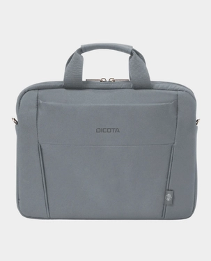 DICOTA Eco Slim Case Base 13–14.1" – Eco-Friendly Laptop Bag, Grey (D31305-RPET)